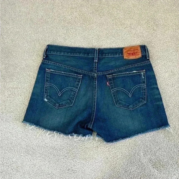 Levi’s 501 blue high rise denim jeans in size 29 - Picture 3 of 7